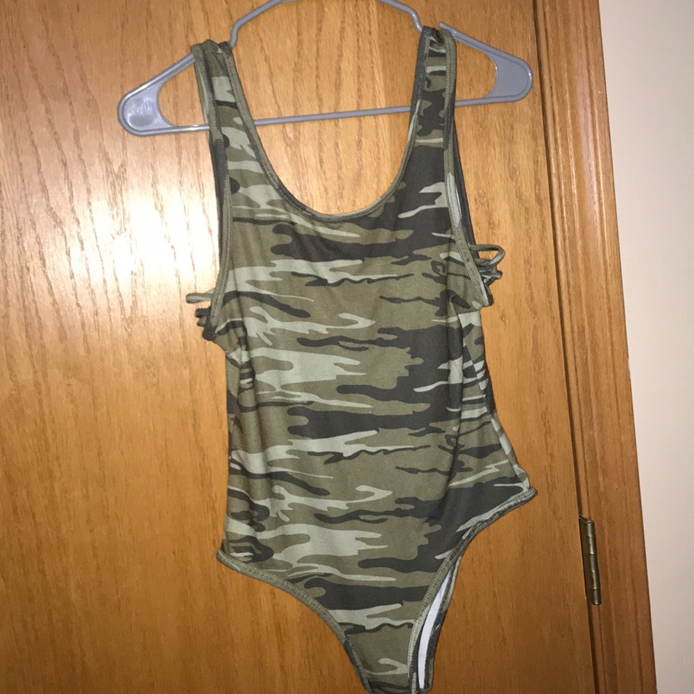 Camouflage bodysuit